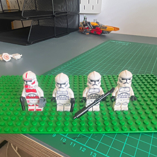 Lego star wars clone - star, trooper