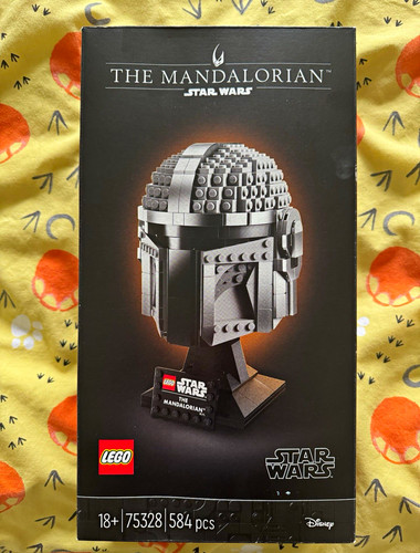 Lego star wars helmet - star,