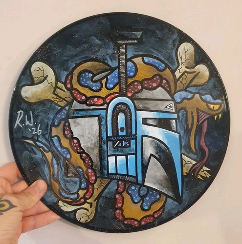 Hand painted star - star, jango
