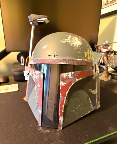Star wars boba fett helmet - star,