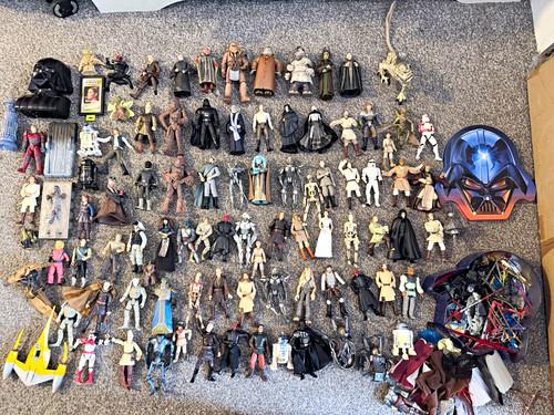 Star wars action figure lot - lot, w/