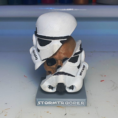 Star wars stormtrooper - star, helmet
