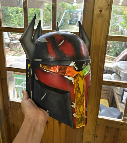 Star wars gar saxon helmet - star,